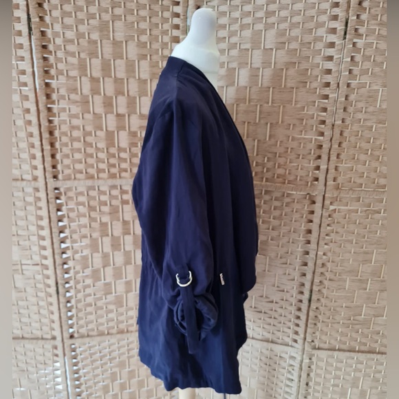 ZARA Navy Blue Blazer/Jacket, Sz Large (NWT) - Picture 2 of 6